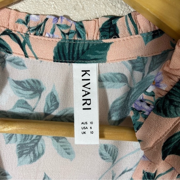 KIVARI Jemima Floral Long Sleeve Midi Dress - Picture 9 of 11